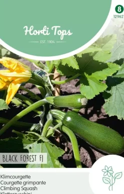 Horti tops zaden courgette black forest