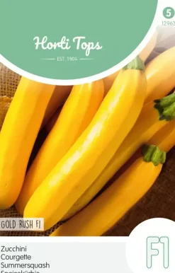 Horti tops zaden courgette gold rush
