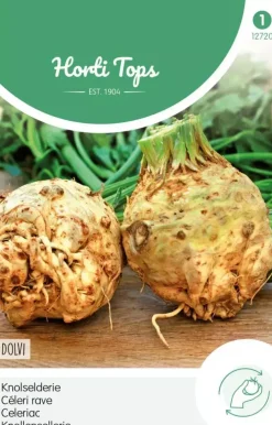 Horti tops zaden knolselderie dolvi, verb. prager reuzen