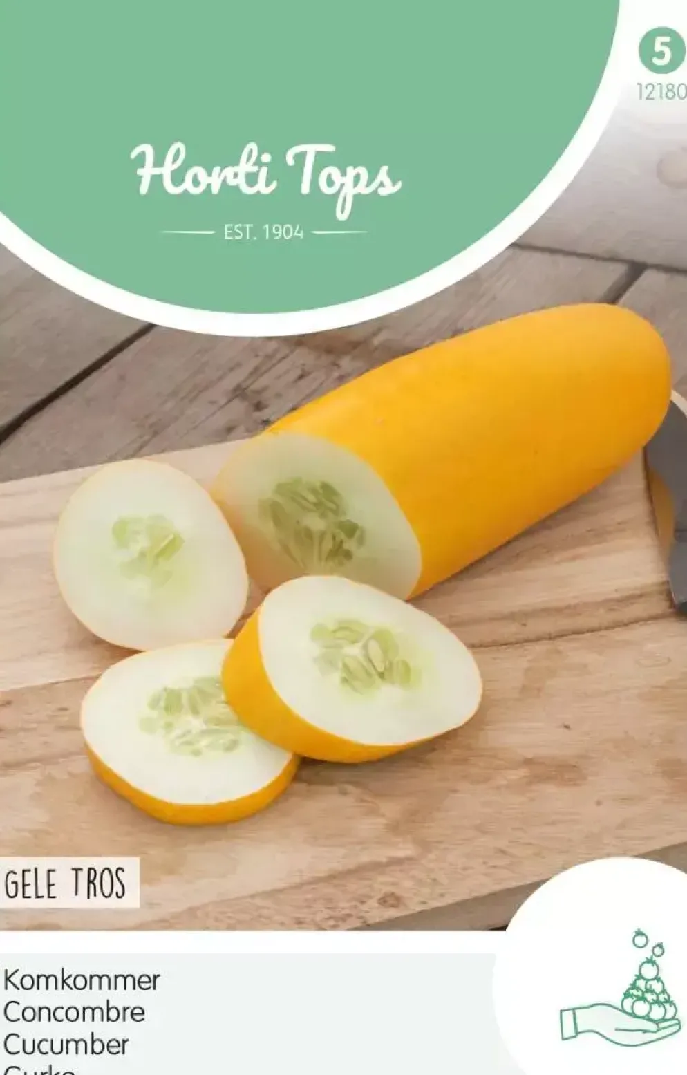 Horti tops zaden Komkommer Gele Tros