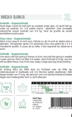 Horti tops zaden koolrabi superschmelz
