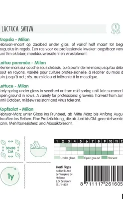 Horti tops zaden kropsla milan