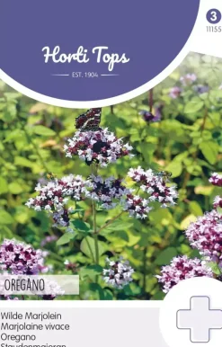 Horti tops zaden marjolein - oregano (rosebloeiend)