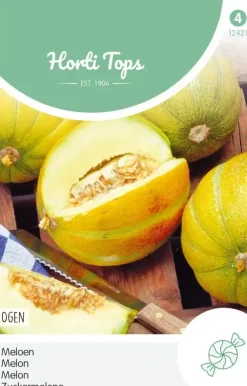 Horti tops zaden meloenen ogen
