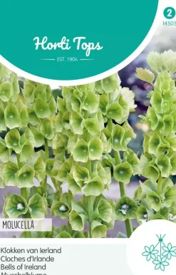 Horti tops zaden moluccella, klokken van ierland