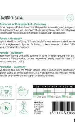 Horti tops zaden pastinaak guernsey (pinksternakel)