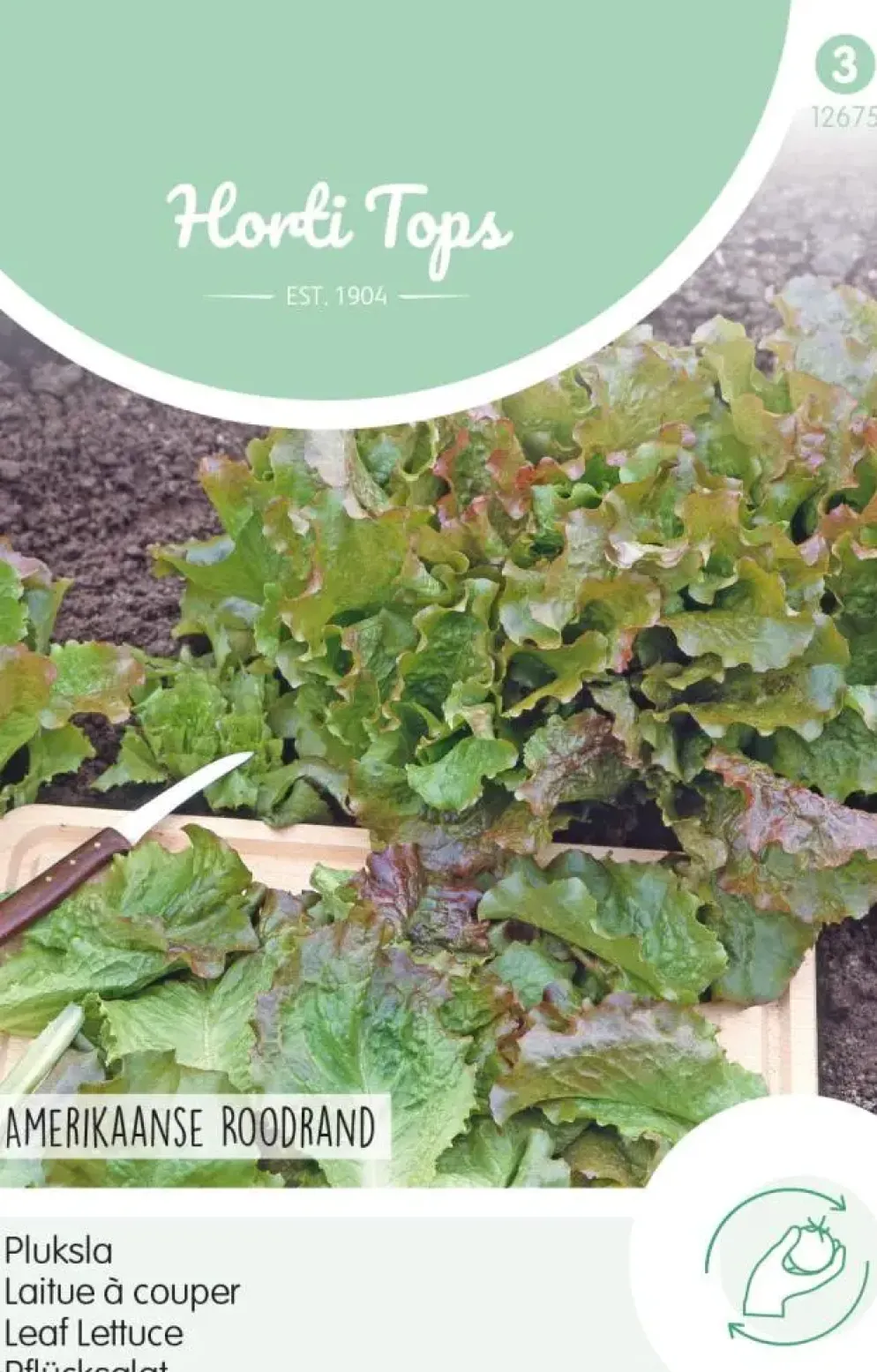 Horti tops zaden pluksla amerikaanse roodrand