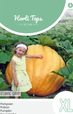 Horti tops zaden pompoenen atlantic giant
