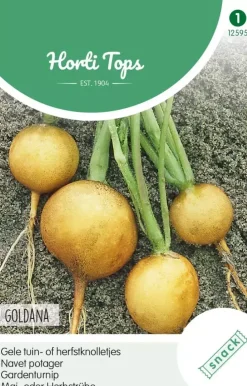 Horti tops zaden rapen goldana (goudbal kortlof)