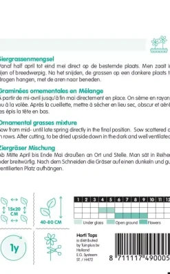 Horti tops zaden siergrassenmengsel