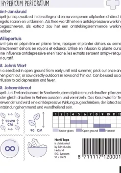 Horti tops zaden st. janskruid - iperico