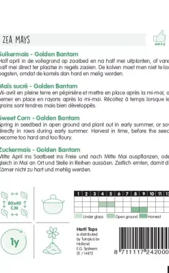 Horti tops zaden suikermais golden bantam