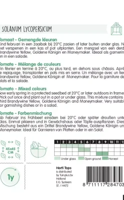 Horti tops zaden tomaten kleurenmengsel