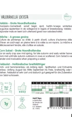 Horti tops zaden veldsla grote noordhollandse