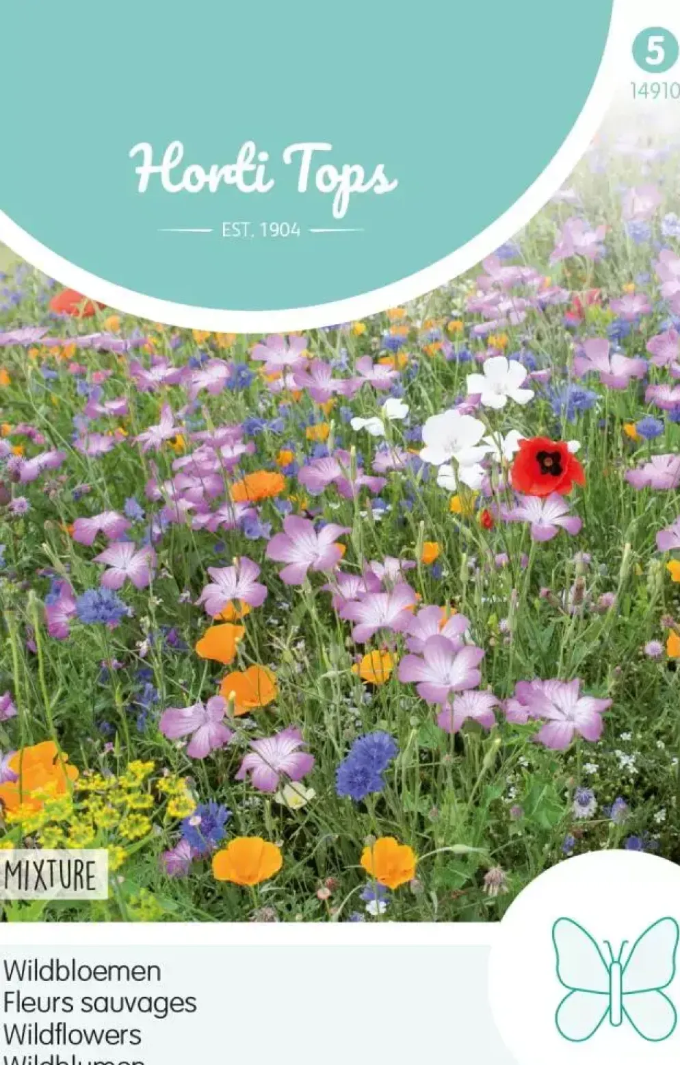 Horti tops zaden wildbloemen gemengd