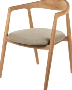 House of Mavi dining tuinstoel jati teak