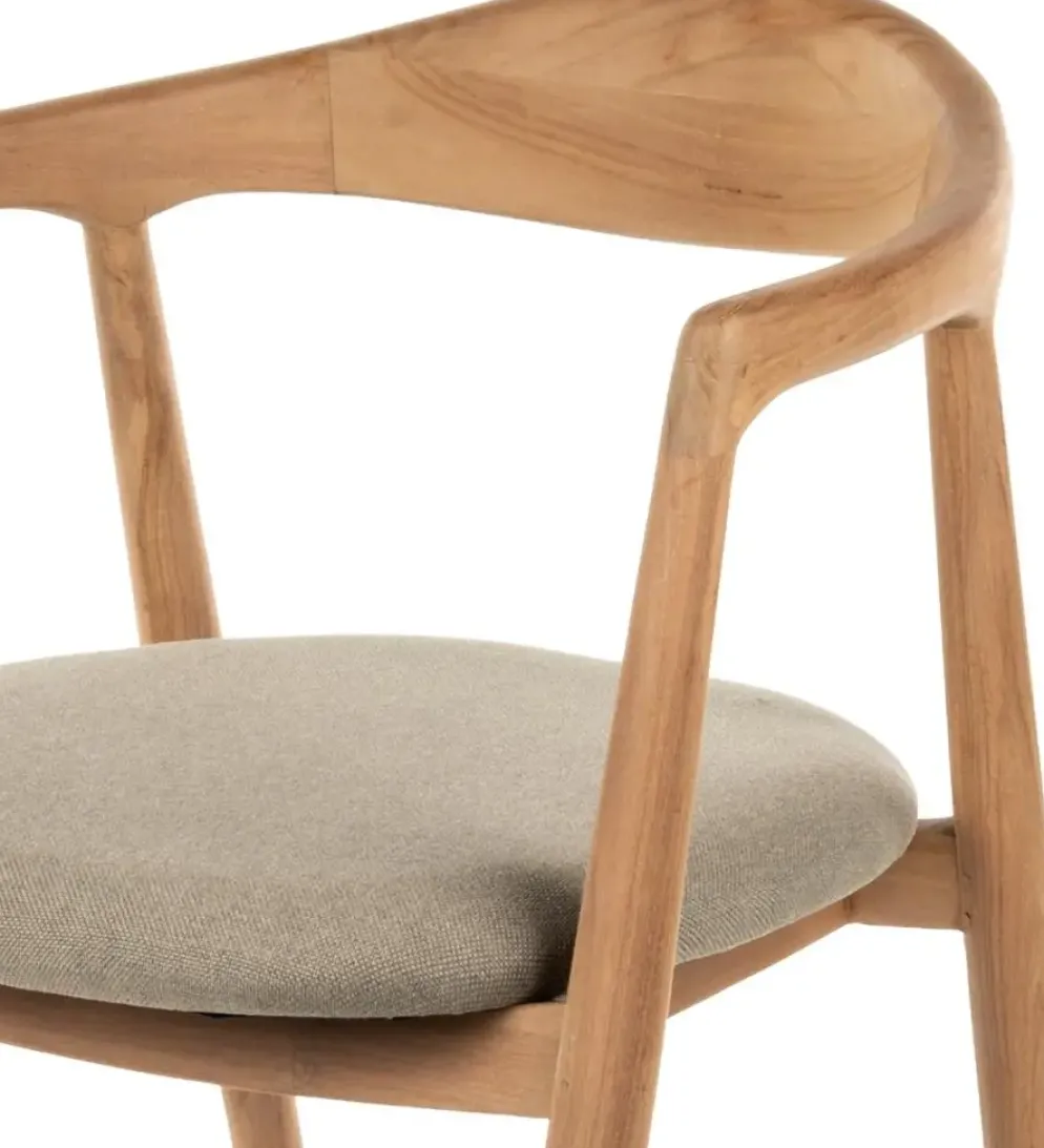 House of Mavi dining tuinstoel jati teak