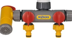 Hozelock flowmax 2-weg kraanaansluiting