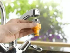 Hozelock Kraanstuk ¾ met verloopring 24 mm buitendraad