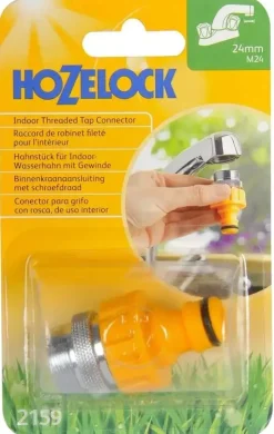 Hozelock Kraanstuk ¾ met verloopring 24 mm buitendraad