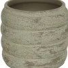 HS Potterie Belley bloempot keramiek 35x32cm taupe