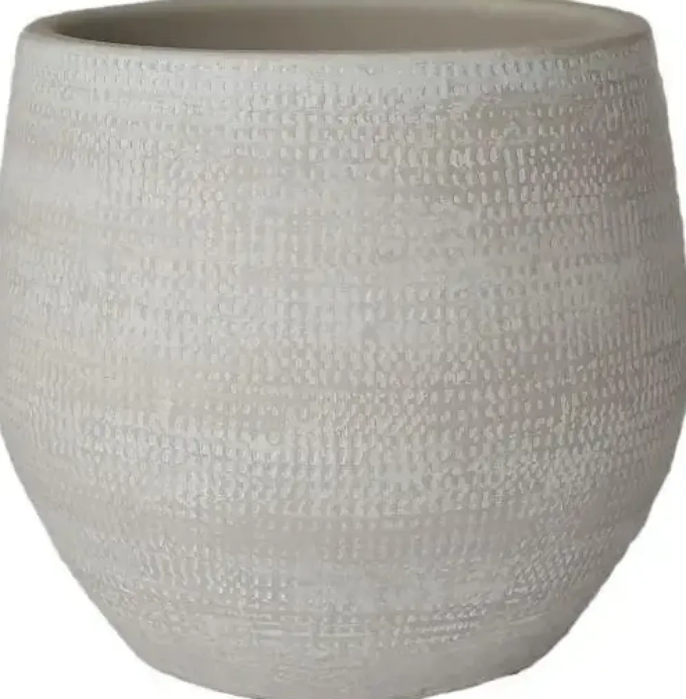 HS Potterie bloempot Tokio Ø28h26cm taupe