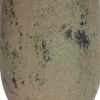 HS Potterie Ena bloempot keramiek 16x14cm bruin