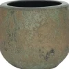 HS Potterie Ena bloempot keramiek 16x14cm groen