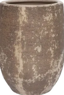 HS Potterie vaas keramiek ena 23x30cm bruin