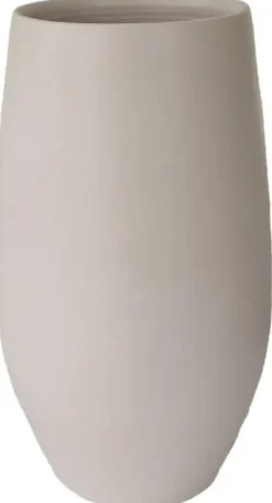 HS Potterie vaas keramiek petra 33x70cm beige