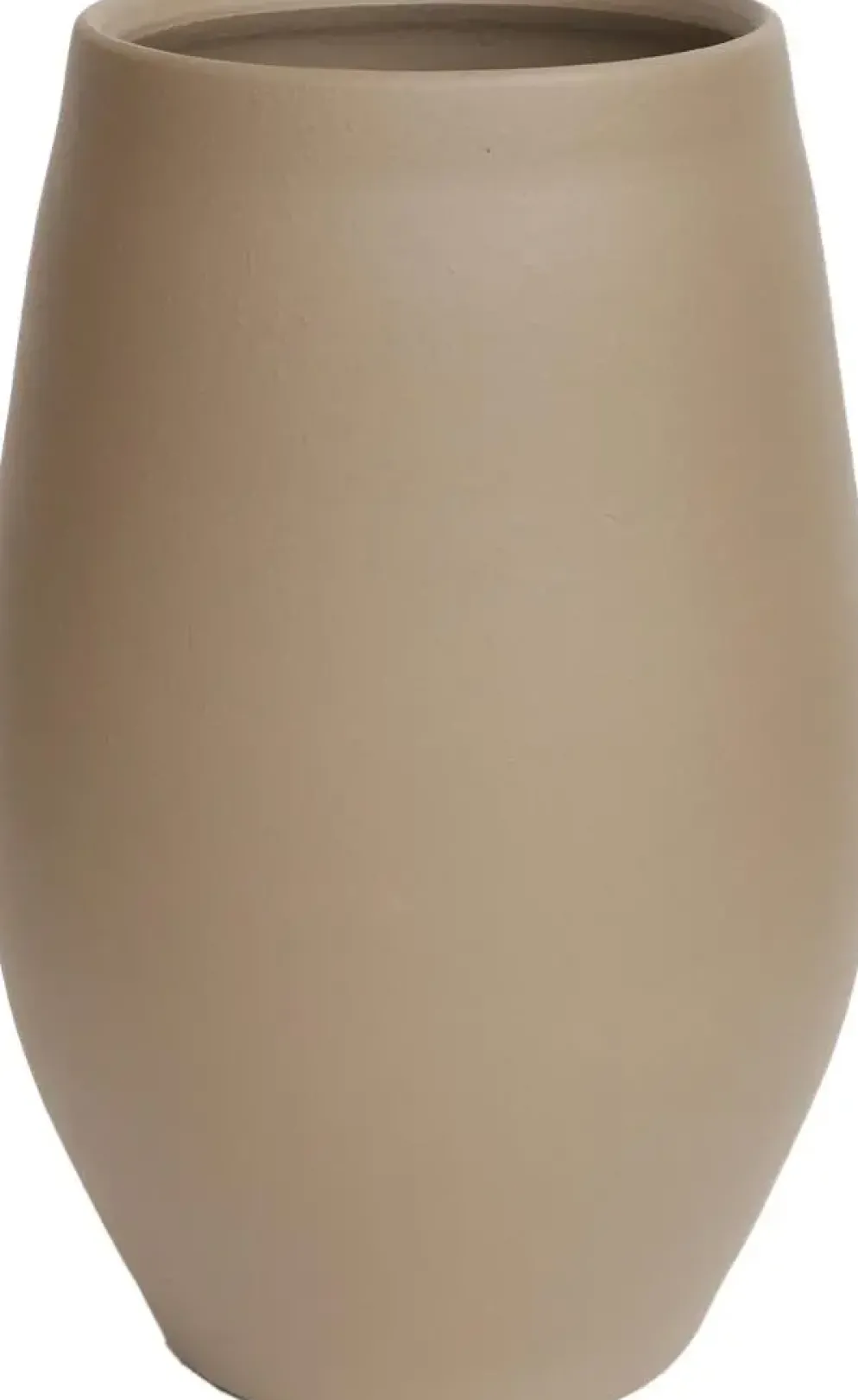 HS Potterie vaas keramiek petra 23x35cm bruin