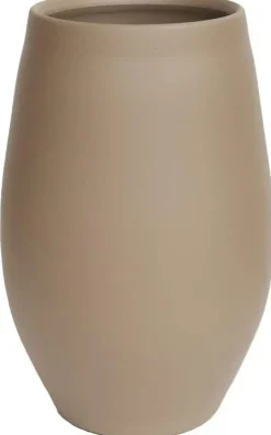 HS Potterie vaas keramiek petra 27x45cm bruin
