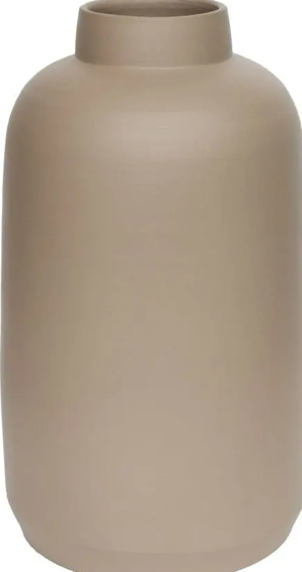 HS Potterie Vaas Petra keramiek 23x40cm bruin