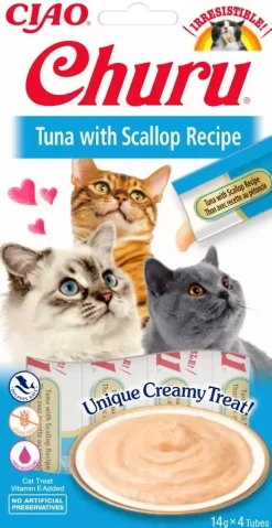 Inaba Churu puree tonijn & jakobsschelp 60g