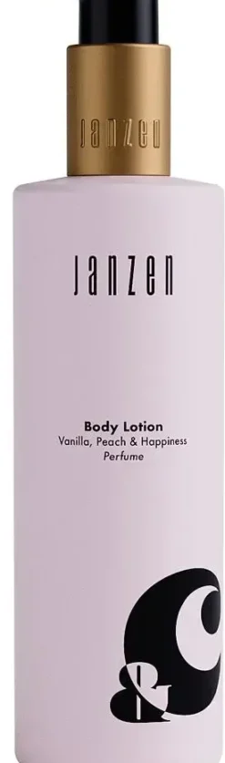 JANZEN x &C bodylotion vanilla, peach & happiness 250 ml