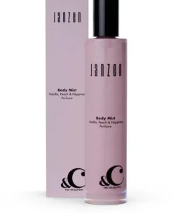 JANZEN x &C body mist vanilla, peach & happiness 50 ml