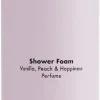 JANZEN x &C doucheschuim vanilla, peach & happiness 200 ml