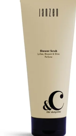 JANZEN x &C douchescrub lychee, blossom & shine 200 ml