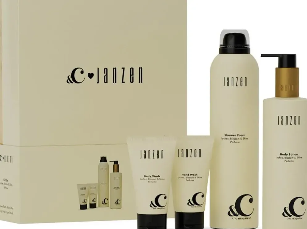 JANZEN x &C giftset lychee, blossom & shine