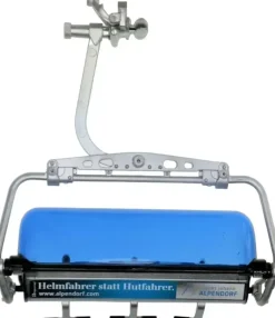 Jägerndorfer zetel 6 pers. blauw/zwart Obergassalmbahn 1:32