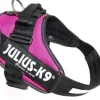 Julius K9 hondentuig IDC nylon Maat 1 63-85cm max 23-30kg roze