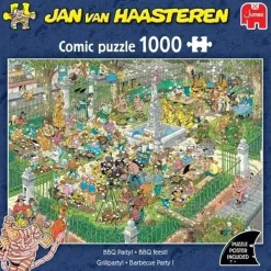 Jumbo puzzel jan van haasteren bbq feest! 1000st