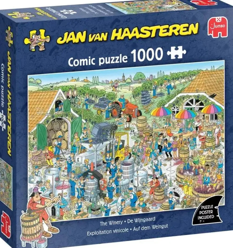 Jumbo puzzel jan van haasteren de wijngaard 1000st