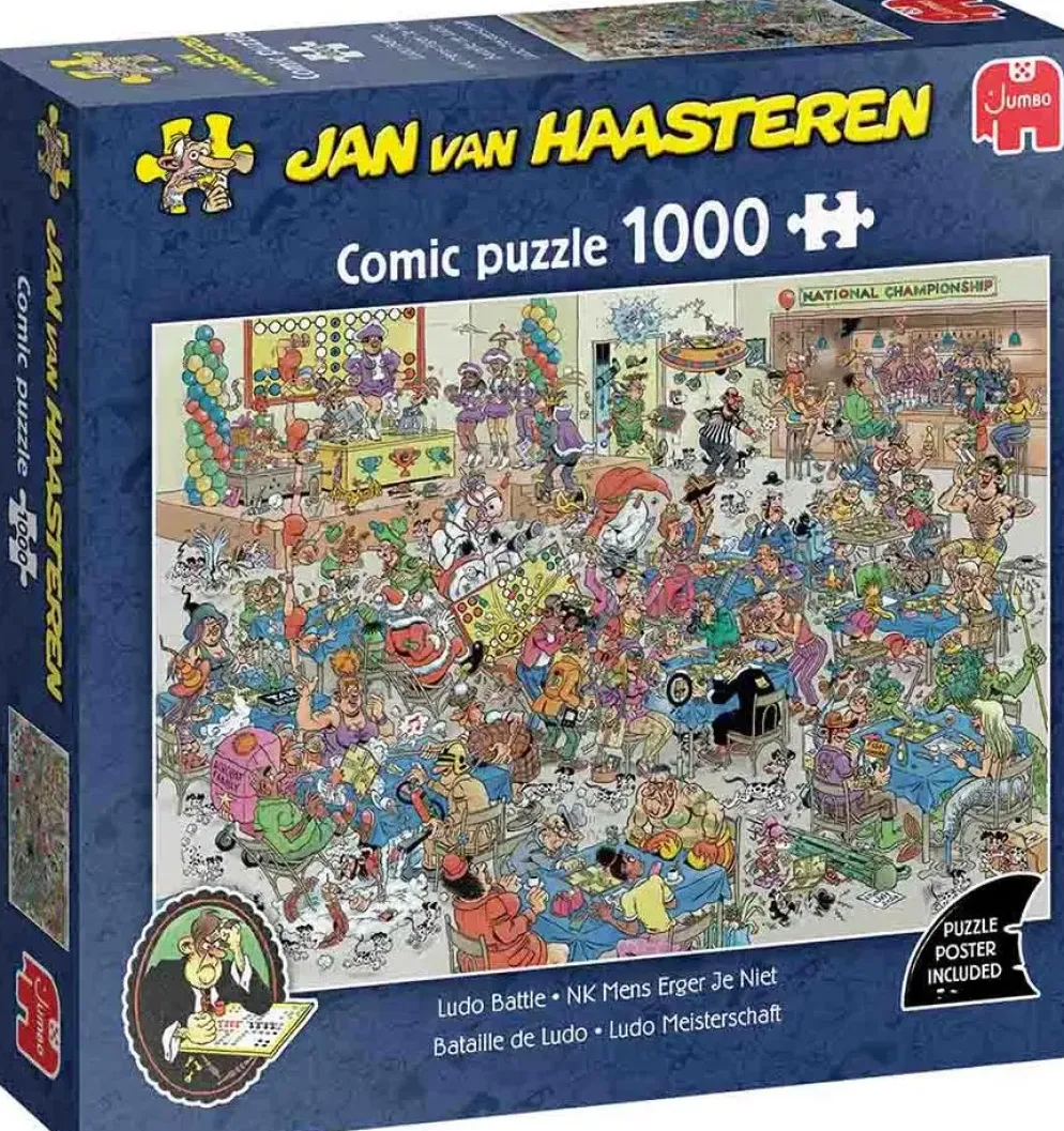 Jumbo puzzel jan van haasteren nk mens erger je niet 1000st