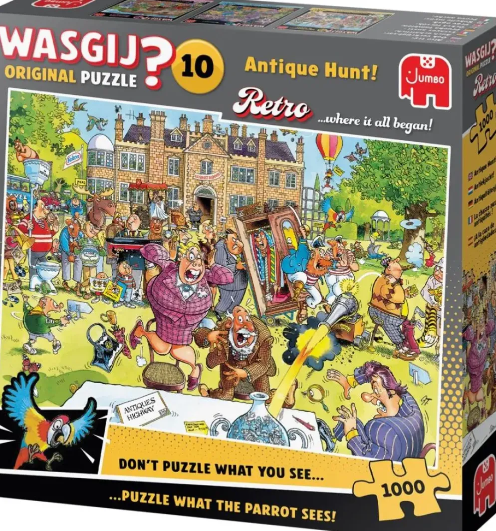 Jumbo puzzel wasgij retro original 10 – antiekjacht! - 1000st