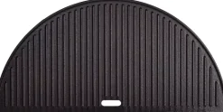 Kamado Joe half moon reversible griddle - Big Joe gietijzeren grillplaat