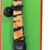 Kattenhalsband nylon, tijger print