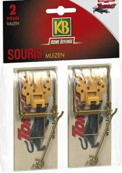 KB Muizenval Hout 2 stuks