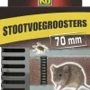 KB Stootvoegrooster RVS 70mm - 10 stuks
