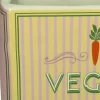 Kersten vaas aardewerk vegan lovers 14.5x5.5x18cm multi
